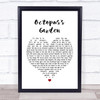 The Beatles Octopus's Garden Heart Song Lyric Music Wall Art Print