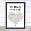 The Stone Roses Ten Storey Love Song Heart Song Lyric Music Wall Art Print