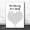 The Stone Roses Ten Storey Love Song Heart Song Lyric Music Wall Art Print