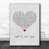 Debbie Gibson Lost In Your Eyes Grey Heart Song Lyric Print