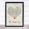 Diana Ross The Supremes The Happening Script Heart Song Lyric Print