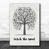 Donovan Catch The Wind Music Script Tree Song Lyric Print