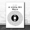 Dr. Hook A Little Bit More Vinyl Record Song Lyric Print