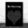 Elevation Church The Blessing Black Heart Song Lyric Print