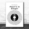 Elkie Brooks Pearls A Singer Vinyl Record Song Lyric Print