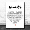 Empire Cast Wounds White Heart Song Lyric Print