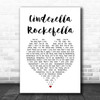 Esther & Abi Ofarim Cinderella Rockefella White Heart Song Lyric Print