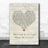 Eurythmics There Must Be An Angel (Playing With My Heart) Script Heart Song Lyric Print