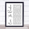 Eva Cassidy Over The Rainbow White Script Song Lyric Print