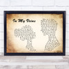 Andrew Belle In My Veins Man Lady Couple Song Lyric Music Wall Art Print