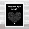 Florence + The Machine Between Two Lungs Black Heart Song Lyric Print