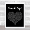 Florence + The Machine Third Eye Black Heart Song Lyric Print