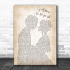 Green Day Good Riddance (Time Of Your Life) Man Lady Bride Groom Wedding Song Lyric Print