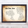 Doris Day Que Sera, Sera Man Lady Couple Song Lyric Music Wall Art Print