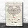 Guy Sebastian Angels Brought Me Here Script Heart Song Lyric Print