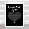 Haystak Bonnie And Clyde Black Heart Song Lyric Print