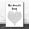 Hector Nicol The Heart's Song White Heart Song Lyric Print