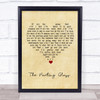 Hozier The Parting Glass Vintage Heart Song Lyric Print