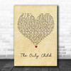 Jackson Browne The Only Child Vintage Heart Song Lyric Print