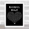 John Parr Restless Heart Black Heart Song Lyric Print