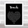 Jonny Lang Touch Black Heart Song Lyric Print