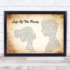 Shawn Mendes Life Of The Party Man Lady Couple Song Lyric Music Wall Art Print
