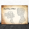 The Beatles Eight Days A Week Man Lady Couple Song Lyric Music Wall Art Print