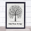 Kerrie Roberts Come Back to Life Music Script Tree Song Lyric Print