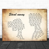 The Fureys Steal away Man Lady Couple Song Lyric Music Wall Art Print