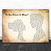 The Lovin' Spoonful Do You Believe In Magic Man Lady Couple Song Lyric Music Wall Art Print