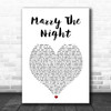 Lady Gaga Marry The Night White Heart Song Lyric Print