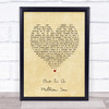 Lou Rawls One In A Million You Vintage Heart Song Lyric Print