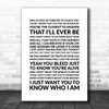 Goo Goo Dolls Iris Song Lyric Music Wall Art Print