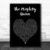 Manfred Mann's Earth Band The Mighty Quinn Black Heart Song Lyric Print