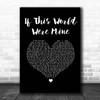 Marvin Gaye & Tammi Terrell If This World Were Mine Black Heart Song Lyric Print