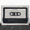 Mary J Blige Sweet Thing Music Script Cassette Tape Song Lyric Print