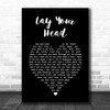 Maverick Sabre Lay Your Head Black Heart Song Lyric Print