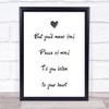 George Michael Kissing A Fool Peace Of Mind Song Lyric Music Wall Art Print