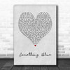 Neil Diamond Something Blue Grey Heart Song Lyric Print