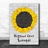 New Order Bizarre Love Triangle Grey Script Sunflower Song Lyric Print