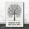 Paul Simon Diamonds On The Soles Of Her Shoes Music Script Tree Song Lyric Print