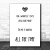 Lady Antebellum Need You Now Song Lyric Music Wall Art Print