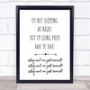 Paolo Nutini Rewind Song Lyric Music Wall Art Print