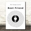 Rex Orange County Best Friend Vinyl Record Song Lyric Print