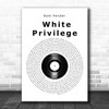 Sam Fender White Privilege Vinyl Record Song Lyric Print