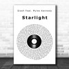 Slash Feat. Myles Kennedy Starlight Vinyl Record Song Lyric Print