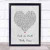 Stereophonics Pick A Part Thats New Grey Heart Song Lyric Print