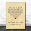 Stevie Nicks Has Anyone Ever Written Anything For You Vintage Heart Song Lyric Print