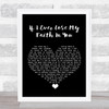 Sting If I Ever Lose My Faith In You Black Heart Song Lyric Print