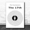 The Courteeners The 17th Vinyl Record Song Lyric Print